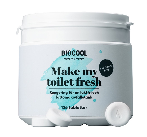 Biocool Make my toilet fresh 125 tabletter