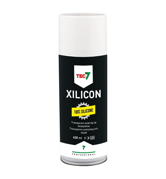 TEC7 Xilicon 100 % Silikon, 400 ml.