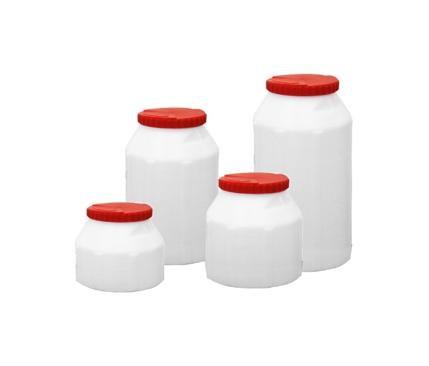 Vanntett container, hvit, 12 liter